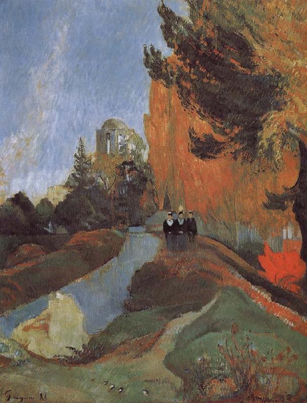 Paul Gauguin ARESCOM scenery Sweden oil painting art